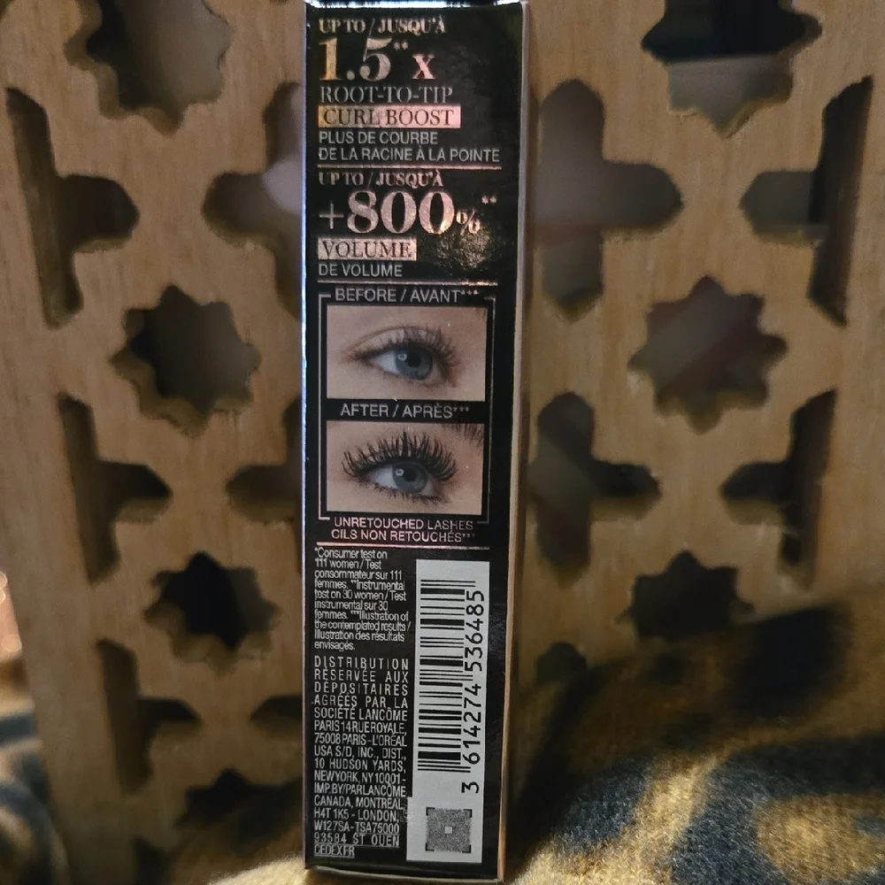 Lancôme Idôle Curl Goddess Mascara - Black & Rose Gold Packaging